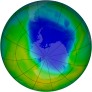 Antarctic Ozone 2011-11-20